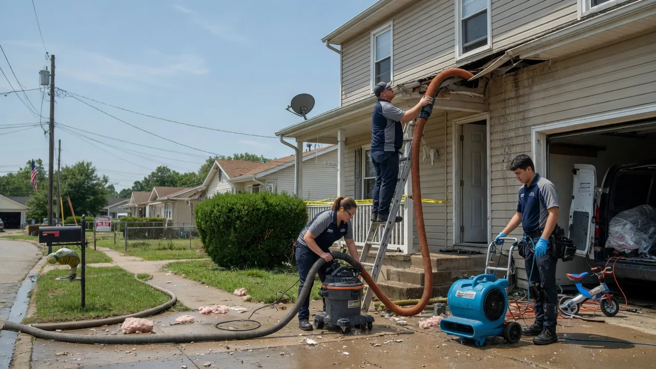 Water Damage Restoration in New Harmony, IN near me